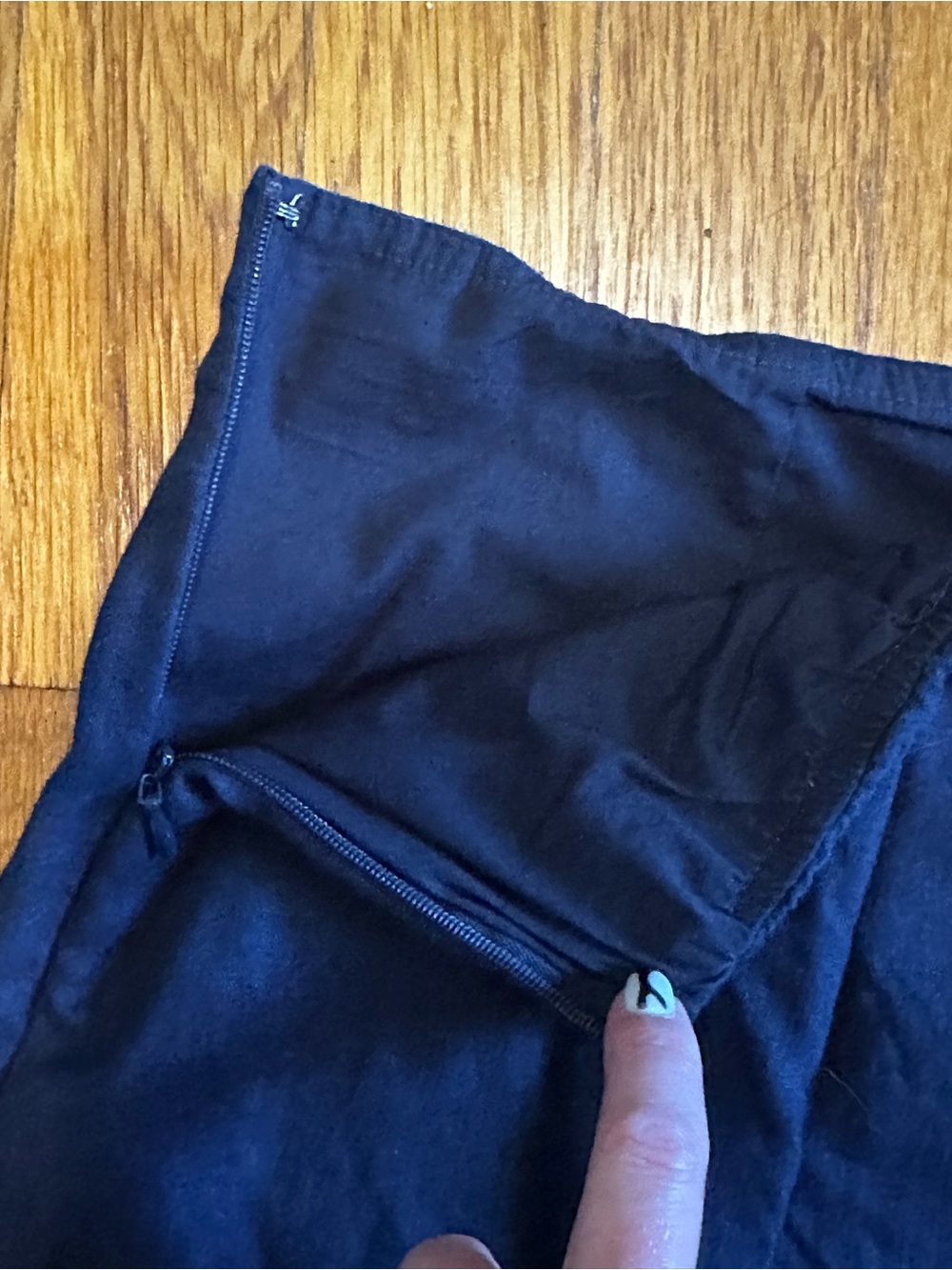 Quince 100% European Linen Skort - Picture 9 of 12